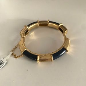 Banana Republic Gold/Blue Bangle One Size